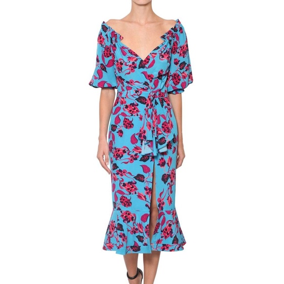 Saloni Olivia Silk dress - Picture 1 of 16